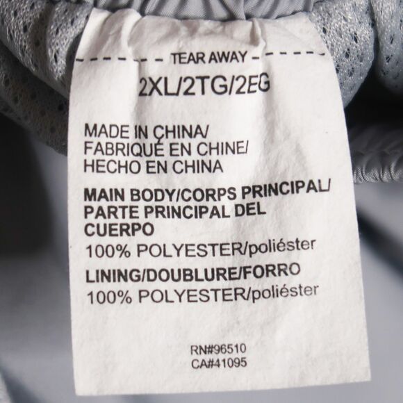 Under Armour Mens Volley Shorts 2XL Gray Active Gym Training Mesh Lining - Picture 9 of 12